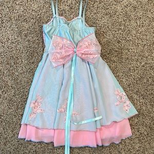 Glamour costume with Swarovski crystals